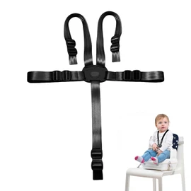 Tripp Trapp 5-Point Seat Belt for Hauck High Chair Strap and Pushchair, Harness for Highchair, Children's Safety Belt, Pushchair Seat Belt, Child Safety Belt