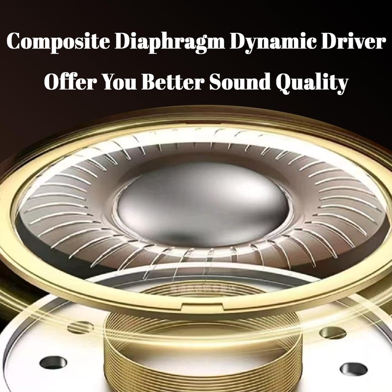 CUZABE Ear Plug Headphones for Work, Wired Earplug Headphones USB