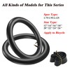 TD Inner Tubes 14'' Inner Tubes Fit 1.75/1.95/2.10/2.125 Bike Tubes
