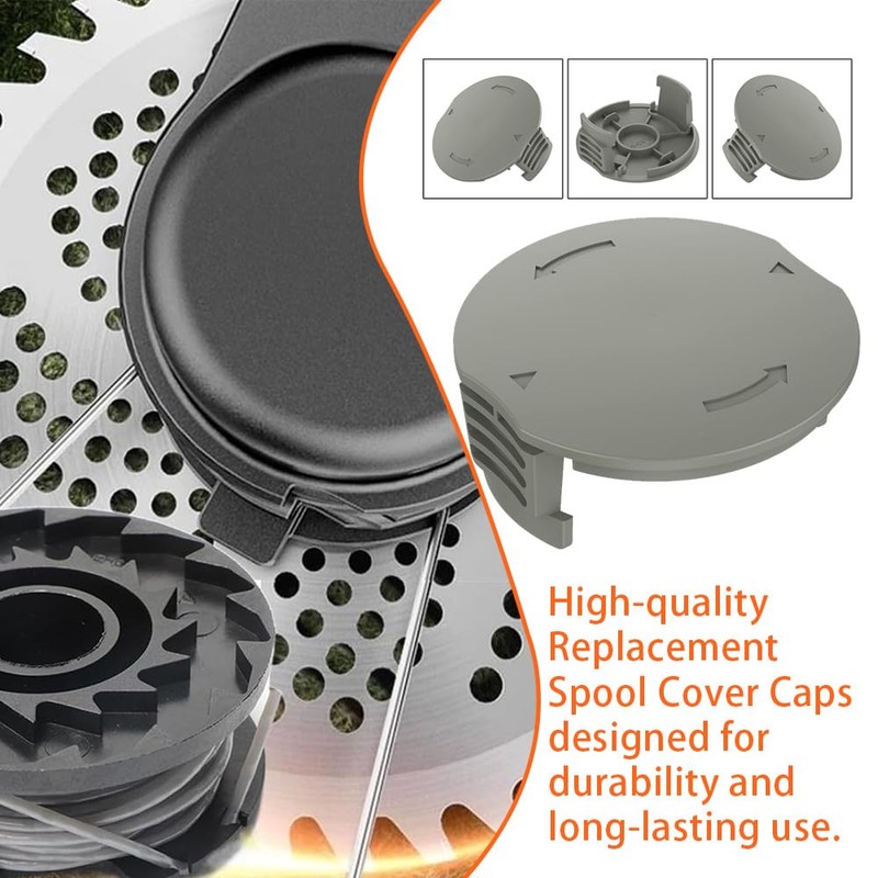 3Pcs Replacement Spool Line Cover Compatible with Bosch UniversalGrassCut 18,