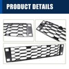 FZJDSD Black Front Bumper Cover Lower Grille Insert Trim ML3Z-17B968-AF