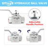 Ufixed 3/8" High Pressure Hydraulic Ball Valve Pressure Washer Ball