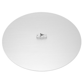 Recorder Tray Base Aluminum Alloy Silver Professional Reel To Reel Recorder Tray Base for 10 Inch 1/4 Tape