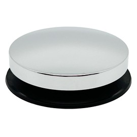 DrainFunnel Chrome Bathtub Stopper, Drain Stopper, Sink Stopper, Tub Plug, for 1.3"-1.7" Drains