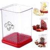 Cup Cutter,Fruit and Vegetable Speed Slicer with Push Plate,Egg Slicer