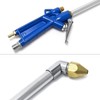 QWORK Air Blow Gun Pneumatic Engine Cleaning Gun with 4Ft