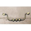Universal Hardware Antique Brass Cabinet Handles Solid Vintage Drawer Pull