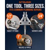 Universal Broken Pipe Extractor with Adjustable Jaws Tool 1/2 to
