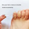 30 Pcs Protectores de Dedos de los Pies, Tapas de