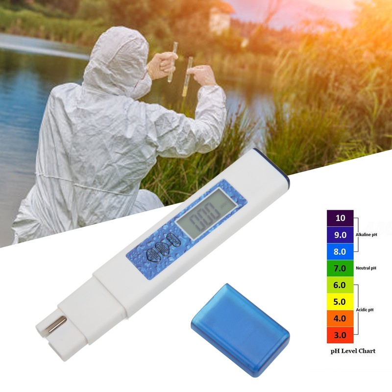 4 in 1 Water Tester PH Meter TDS Meter Clear