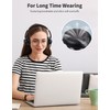 USB Headset with Microphone for PC Laptop, JabNecter 3.5mm Headphones