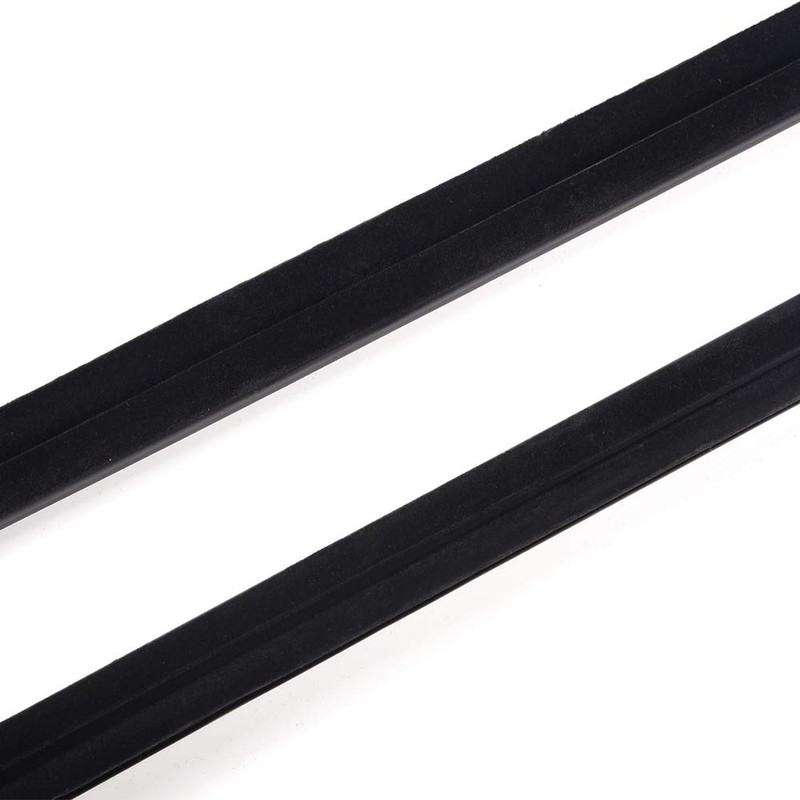 4PCS Weatherstrip Window Seal Compatible for Honda Civic 4 Door