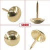 Hilitchi 200-Pieces 9/16'' (14mm) Antique Upholstery Nails Tacks Furniture Tacks