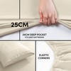 Moonlight Bedding Single Fitted Sheet - 25cm Deep Pockets Elastic