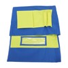 Chairback Pocket with Clear Label Slot Strong Stitching 600D Oxford