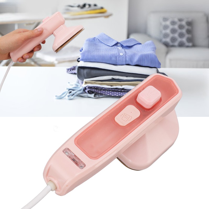 Micro Steam Iron Handheld Lightweight Portable Mini Steam Iron for