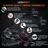Switchback LEDMIRCY Rock Lights Kit White & Amber Strobe Rock