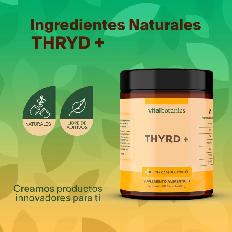 ⚡🌿 Ginseng + Yodo, Zinc y Selenio | 120 Cápsulas