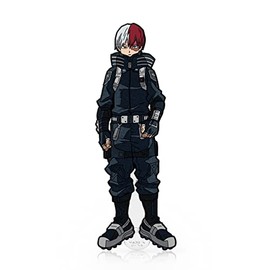 FiGPiN My Hero Academia: Shoto Todoroki #900 Glitter Limited Edition - Collectible Pin Clear
