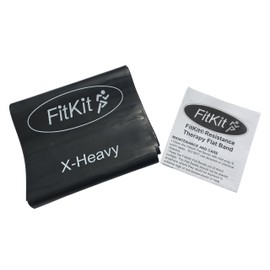 FitKit Resistance Exercise Band - 1.5M X-HEAVY – Pilates, Yoga, Rehab, Stretching, Strength Training