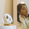 TOSMU Earring Holder Wood Earring Stand Stud Earrings Accessories 7013