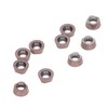10Pcs Round Carbide Inserts Cutters for DIY CNC Lathe Wood