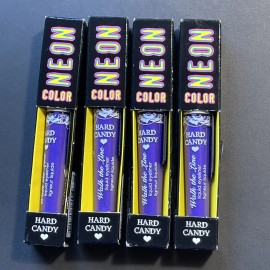 Hard Candy 4x Hard Candy Walk The Line Liquid Eyeliner NEON Color #790 Black Light
