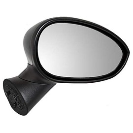 Marketplace Auto Parts Right Passenger Side Power Mirror - Type 1 - Heated - with Temperature Sensor - Compatible with 2012-2017 Fiat 500 FWD 1.4L 4-Cylinder