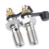 Motorsport M10 x 1.0mm Banjo Bolt with Bleed Nipple Kit