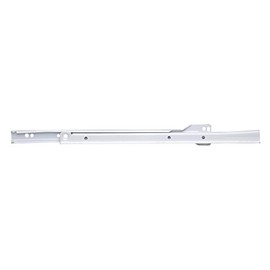 Hickory Hardware P1700/12-W 12-Inch Bottom Mount Euro Drawer Slide, White