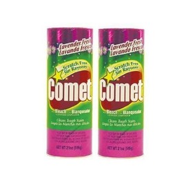 4 Pack, Comet Lavender Fresh with Bleach 21 Oz