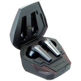 VFM - Deluxe Wireless Gaming Earbuds With Microphone PE01 Red LED Touch Control - Warrior World