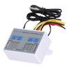 Dual Display Temperature Humidity Controller Heating Cooling Thermostat Switch NTC