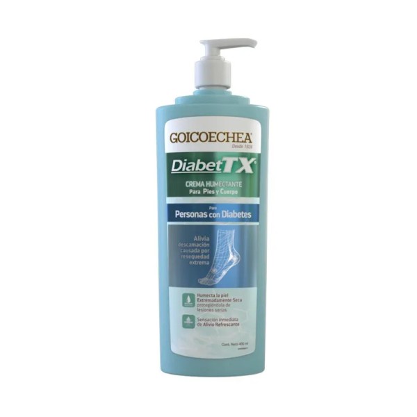 Goicoechea DiabetTx Crema Humectante e Hidratante 400 ml