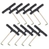 WOONEKY 10pcs Heavy Duty Trampoline Spring Puller Tools with Plastic
