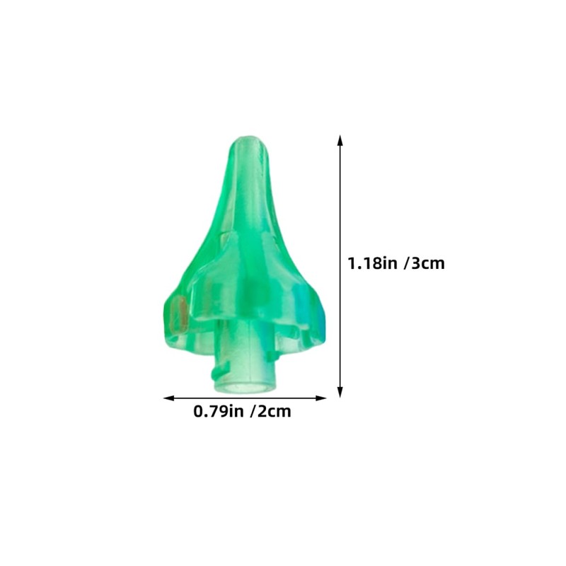 GANAZONO 12pcs Ear Washer Accessories Reusable Gentle Ear Cleaning Nozzles