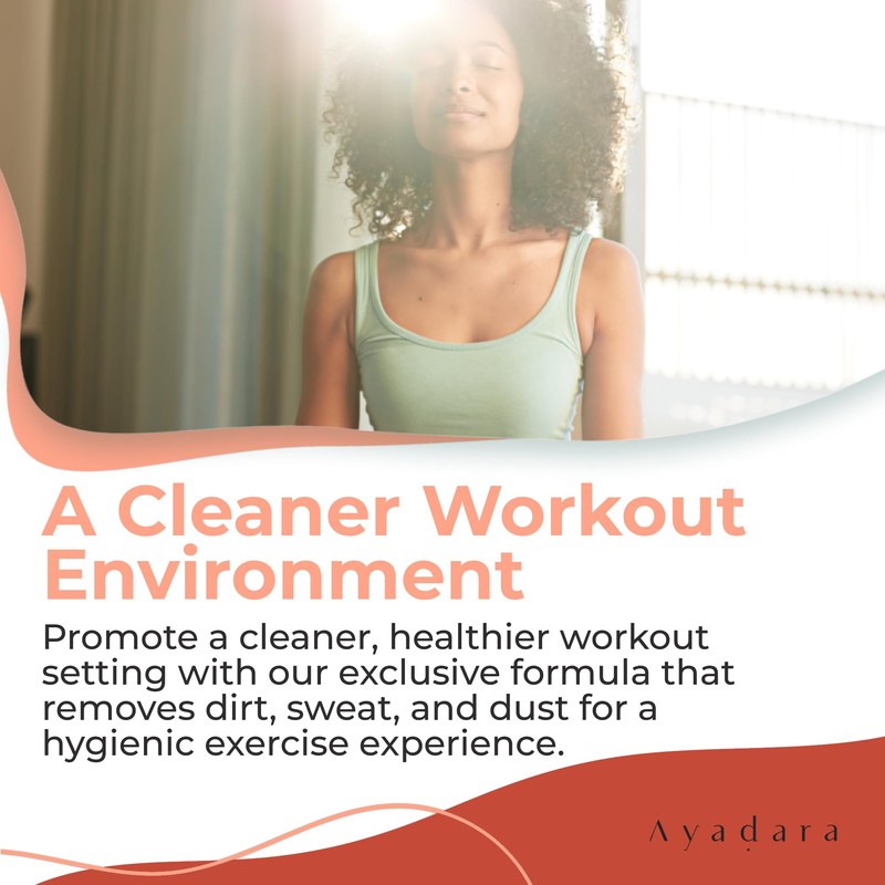 Yoga Mat Cleaner Spray, Cleaning Spray for Yoga Accessories, All