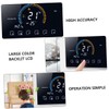 jojofuny Smart Thermostat with LCD Touchscreen Humidity Temperature Display Manual