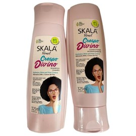 Skala - Linha Expert - Kit Crespo Divino Shampoo e Condicionador (2 x 325 Ml) - (Expert Collection - Set Divine Curls Shampoo and Conditioner (2 x 11 Fl Oz))