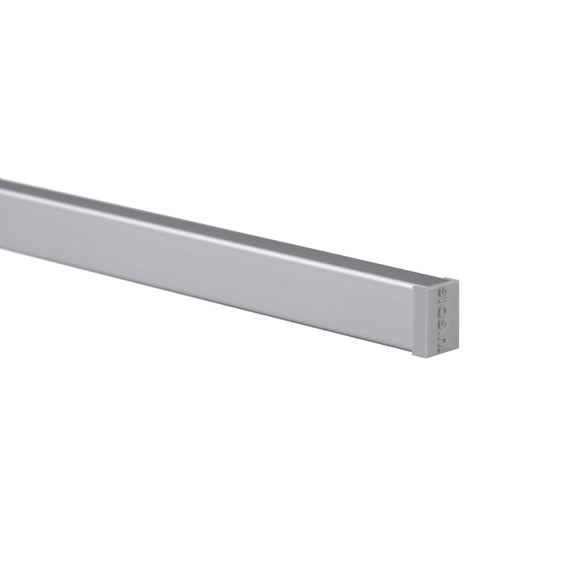 STAS Picture Hanging System: STAS minirail Silver 150cm + Installation