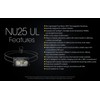 EdisonBright Nitecore NU25 UL 400 Lumen Dual Beam Light Weight