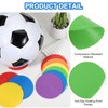 PATIKIL Spot Markers 4" 12pcs Non-Slip Floor Dot Agility Markers