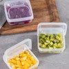 Typutomi 2 Pack Sliced Cheese Container for Fridge, Clear Plastic
