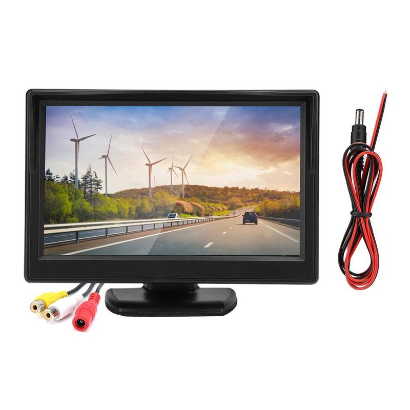 Car 5 Inch HD TFT LCD Car Rear View Camera