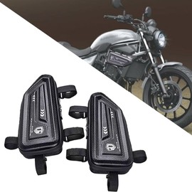 For Eliminator SE Eliminator SE 400 450 500 E400 E450 E500 Eliminator Eliminator 400 450 500 se 2023 2024 2025 2026 Motorcycle Waterproof Side Bag Triangle Hard Shell Bag Side Bag Saddlebag