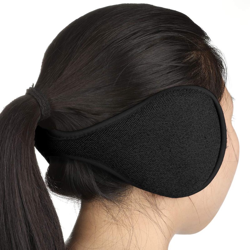 sourcing map Outdoor Activities Winter Soft Warm Ear Earmuffs Wrap