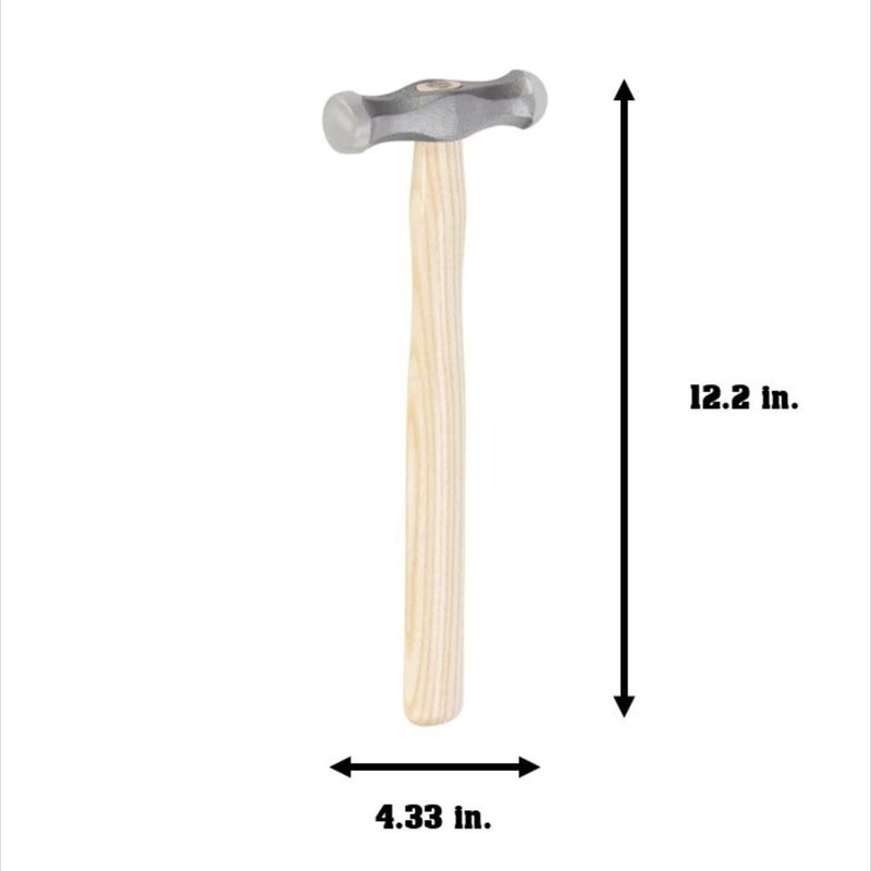 Picard 0017001-0375 375 g Polishing Hammer - Brown/Silver