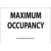 Zing Green Products 1905A Maximum Occupancy Sign with Number Kit,