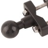 Motorcycle Handlebar Rail Ball Mount Base Kit Phone Holder Fixing