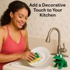 Animal Shape Novelty Kitchen Sponge Holder and Sponge Choice of